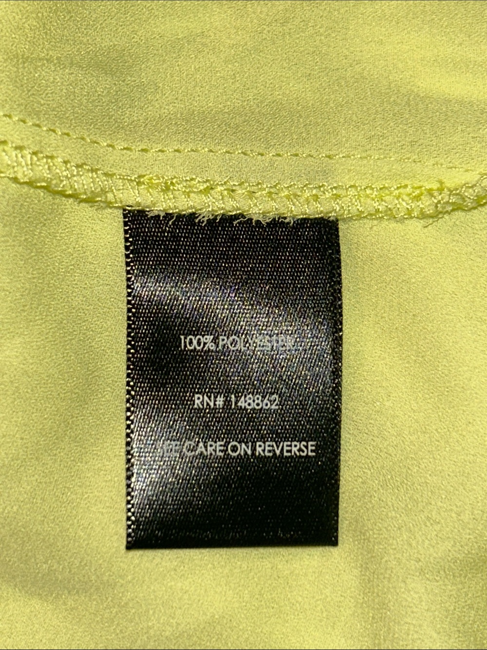 torrid Neon Yellow Tie-Front Sleeveless Blouse - Picture 8 of 8